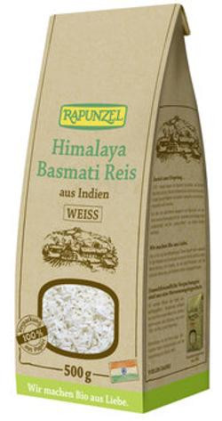 Produktfoto zu Basmati Reis, weiß 500gr