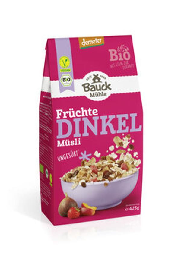 Produktfoto zu Dinkel-Müsli FRÜCHTEzart, Deme