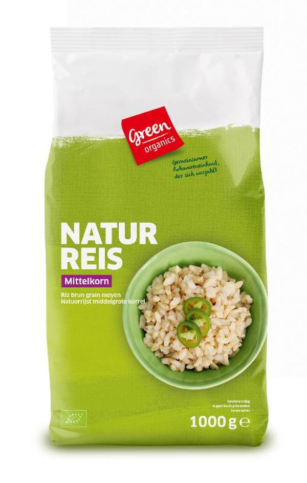 Produktfoto zu Naturreis Mittelkorn 1kg