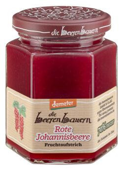 Produktfoto zu Rote Johannisbeere Fruchtaufstrich  200gr