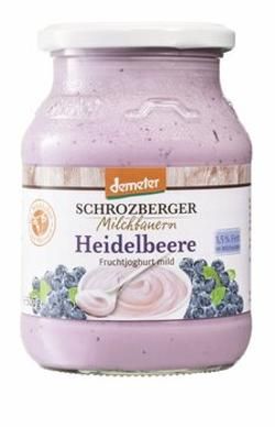 Produktfoto zu Heidelbeer Joghurt 500g von Schrozberg