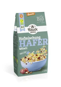 Produktfoto zu Hafer-Müsli Hofmischung 425gr