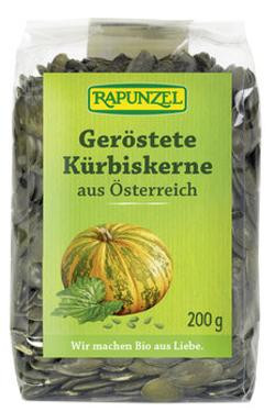 Produktfoto zu Kürbiskerne geröstet 200gr