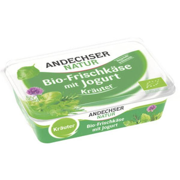 Produktfoto zu Frischkäse Kräuter, Andechser, 175g