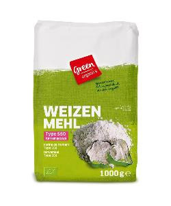 Produktfoto zu Weizenmehl 550 1kg Green