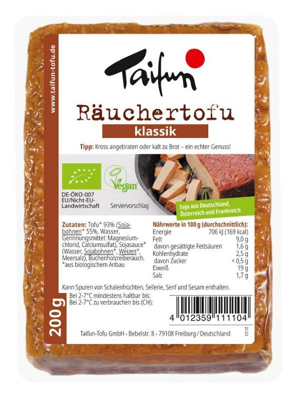 Produktfoto zu Tofu geräuchert, 200g