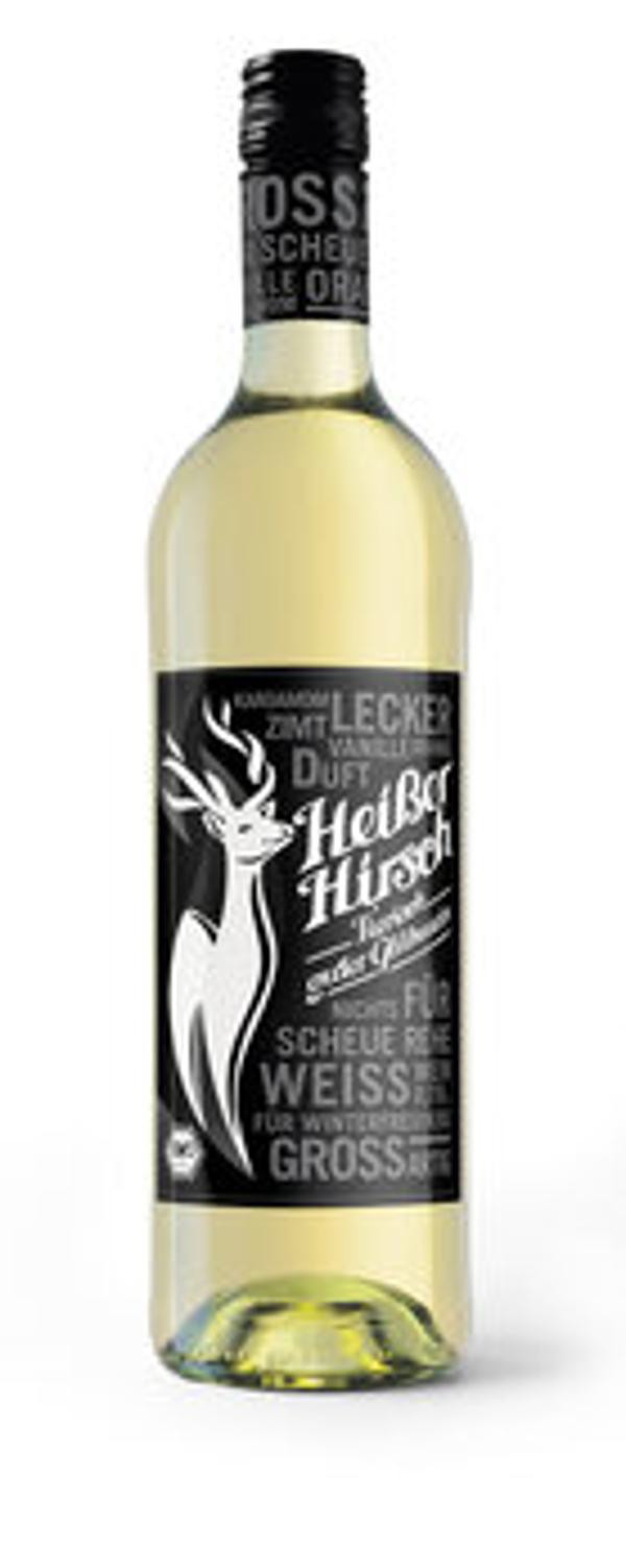 Produktfoto zu Heißer Hirsch Glühwein weiß 0,75ltr