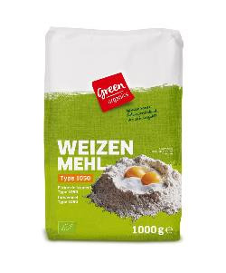 Produktfoto zu Weizenmehl 1050 1kg Green