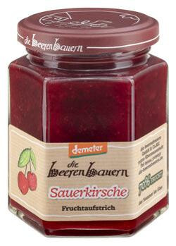 Produktfoto zu Sauerkirsche Fruchtaufstrich 200gr