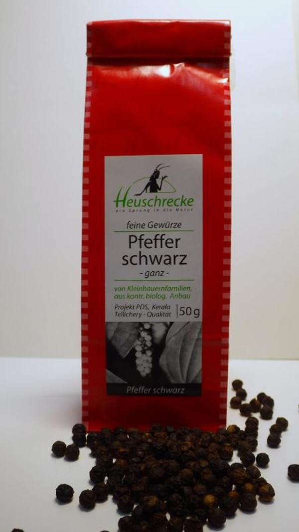 Produktfoto zu PFEFFER, schwarz, ganz 50gr