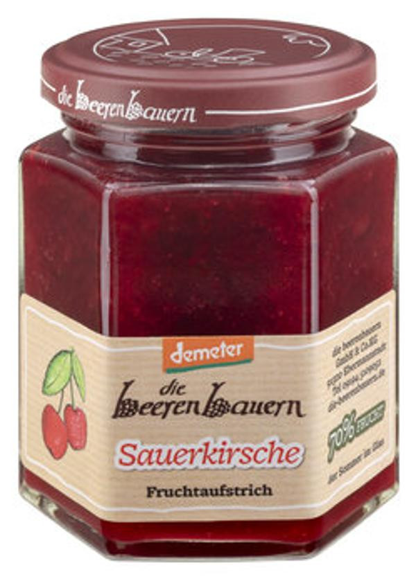 Produktfoto zu Sauerkirsche Fruchtaufstrich 200gr