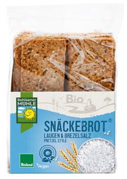 Produktfoto zu Snäckebrot Brezelsalz & Laugen, 200g, vegan