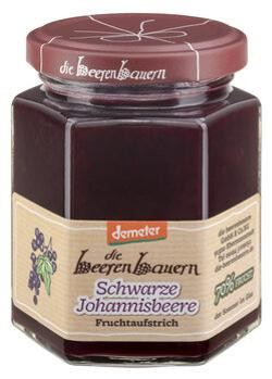 Produktfoto zu Schwarze Johannisbeere Fruchtaufstrich 200gr