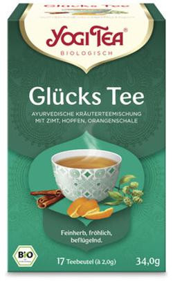 Produktfoto zu Yogi Tea Glücktee, 17 Beutel