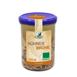 Produktfoto zu Hühnerbrühe mit Fleisch 380gr