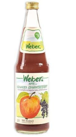 Produktfoto zu Apfel-Schwarzer Johannisbeersaft 0,7 ltr - kein Pfand berechnet