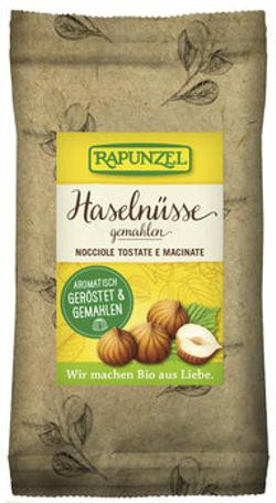 Produktfoto zu Haselnüsse geröstet und gemahlen 125gr