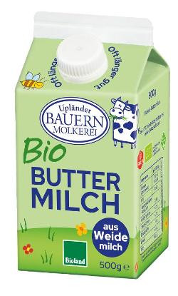 Produktfoto zu Buttermilch, 500gr