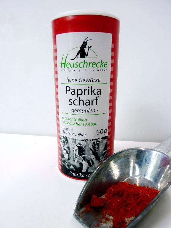 Produktfoto zu PAPRIKA, scharf, ungarisch 30g