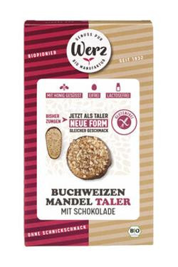 Produktfoto zu Buchweizen VK Mandel Zungen glutenfrei 150gr