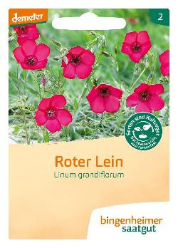 Produktfoto zu Roter Lein - SAATGUT