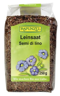 Produktfoto zu Leinsaat braun 250gr